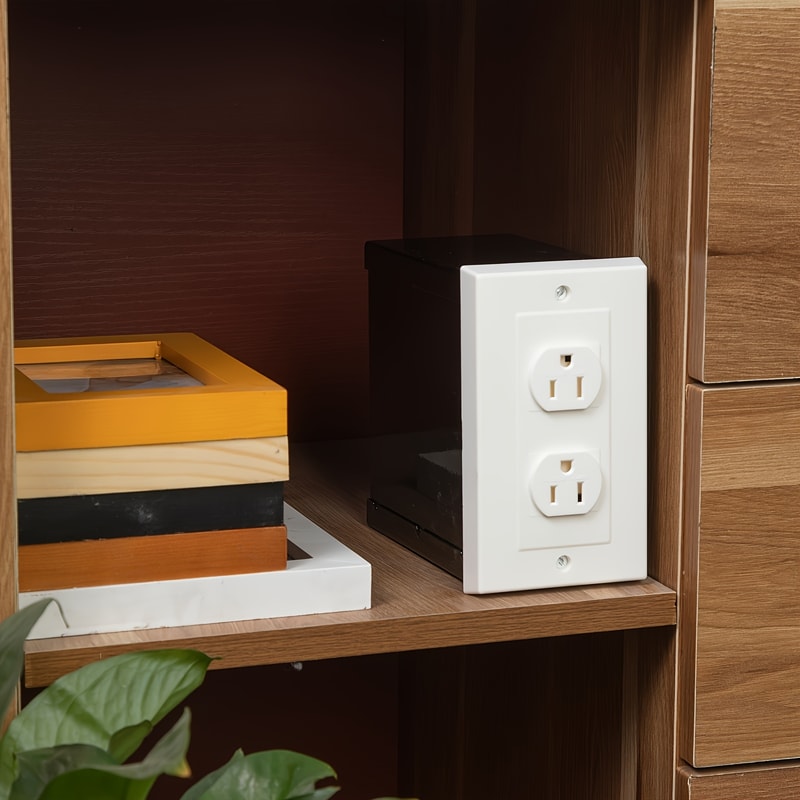 Hidden Wall Outlet Safe Box For Cash Jewelry Secret Storage 5