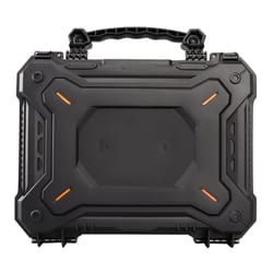 portable waterproof gun safe case with lock dustproof impact resistant tactical storage box
