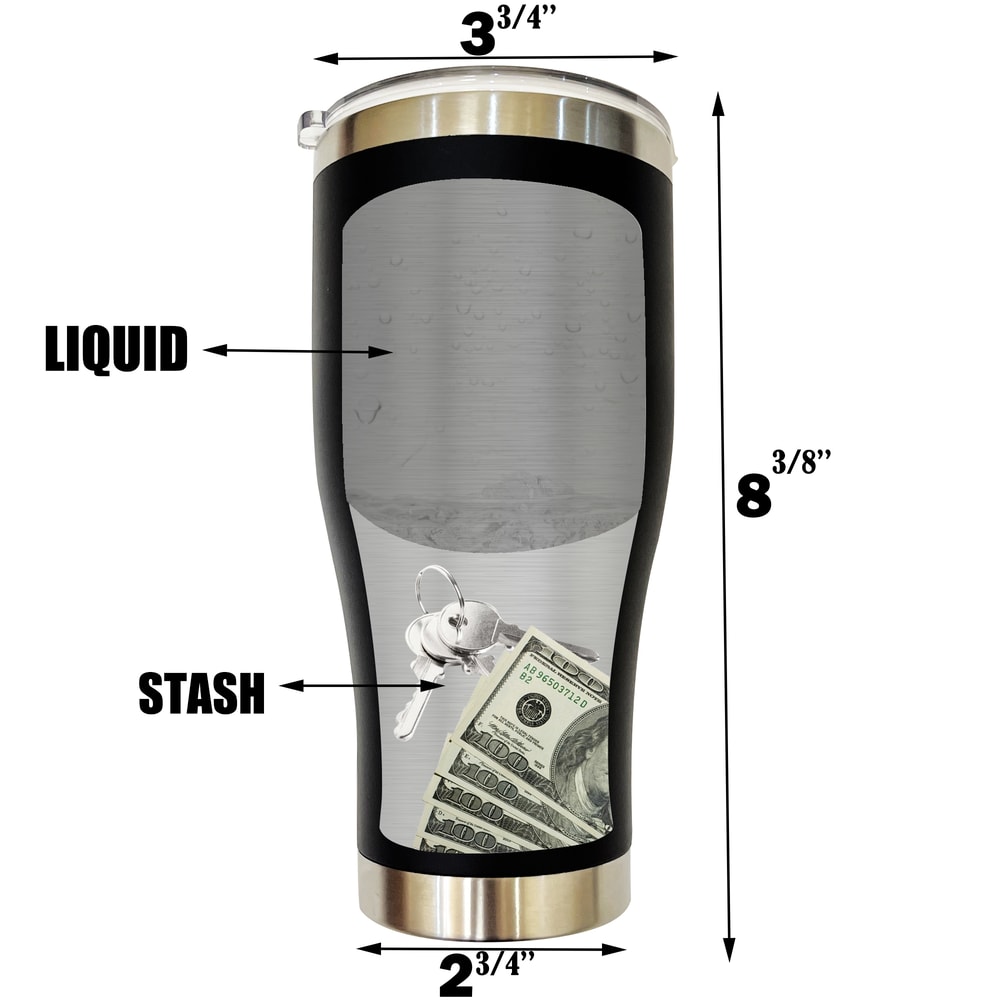 Diversion Safe Tumbler With Hidden Compartment Stainless Steel Secret Stash Coffee Mug 5