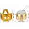 Ultralight Portable Camping Stove Alcohol Burner With Pot Stand For Outdoor Cooking 2