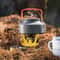 Ultralight Portable Camping Stove Alcohol Burner With Pot Stand For Outdoor Cooking 1