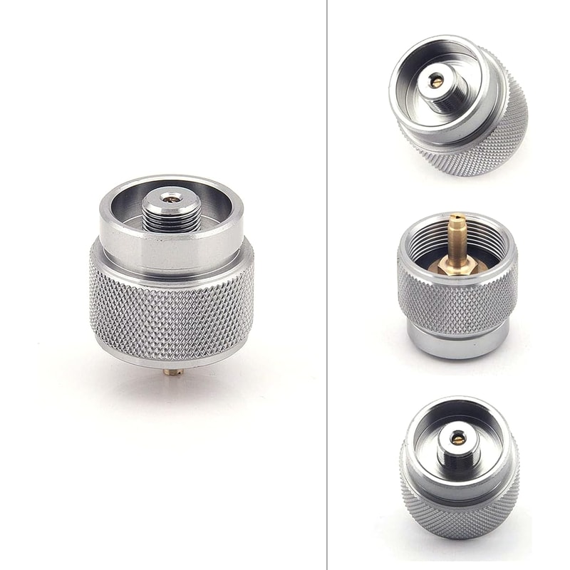 Propane To Butane Adapter For Camping Stove Compact Gas Converter 6