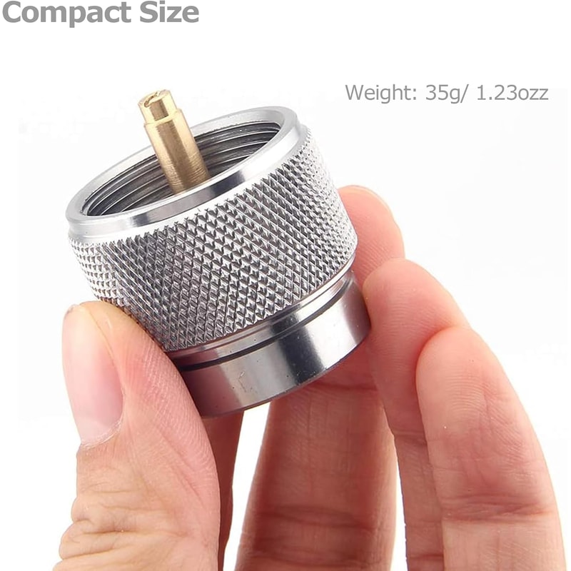 Propane To Butane Adapter For Camping Stove Compact Gas Converter 5