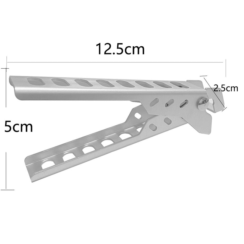 Portable Camping Pot Gripper Clip AntiScald Pan Holder For Outdoor Cooking 5