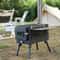 Stainless Steel Tent Stove Chimney Pipe Heat Shield Guard Adjustable Camping Stove Pipe 0