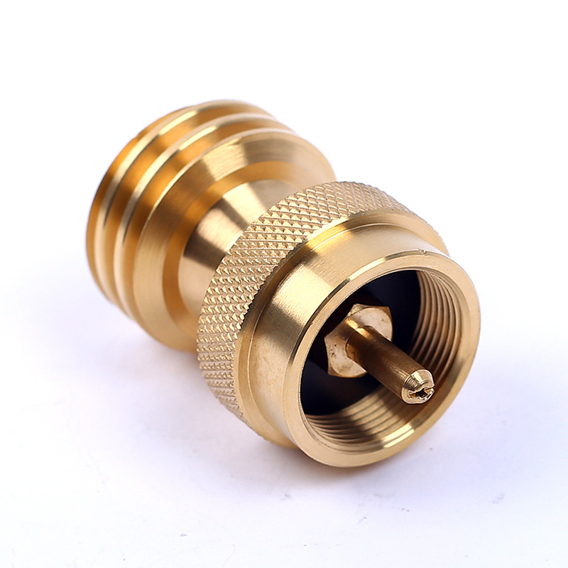 Propane Tank Adapter Brass Converter For Camping Stoves And Grills 5