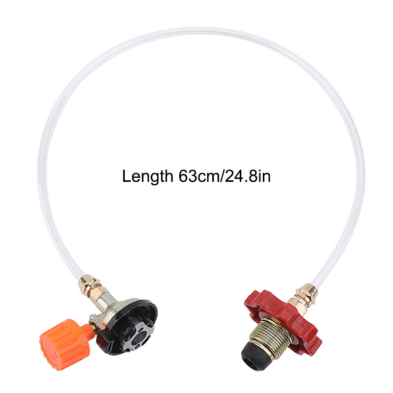 Portable Camping Gas Refill Adapter Valve For Cassette Butane Canisters 6