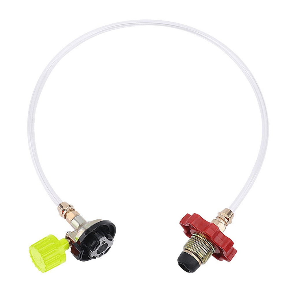 Portable Camping Gas Refill Adapter Valve For Cassette Butane Canisters 7
