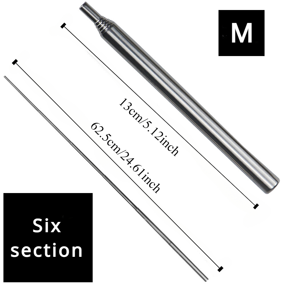 Telescopic Stainless Steel Camping Fire Starter Pipe For Outdoor Survival BBQ 3