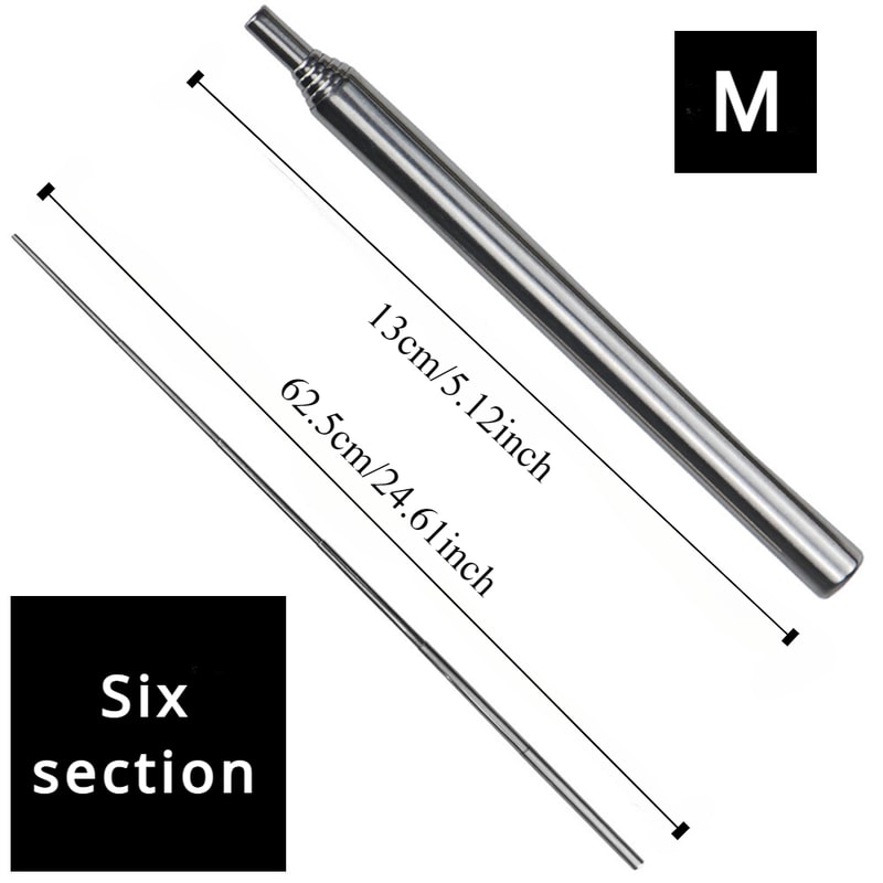 Telescopic Stainless Steel Camping Fire Starter Pipe For Outdoor Survival BBQ 7