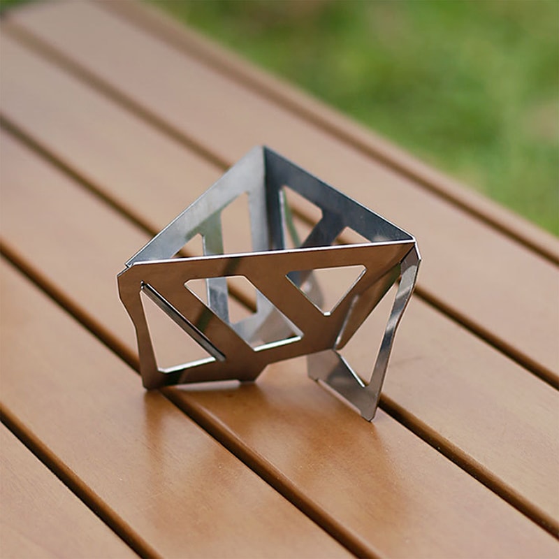 Stainless Steel Pour Over Coffee Drip Rack For Camping Travel Filter Brewer 2