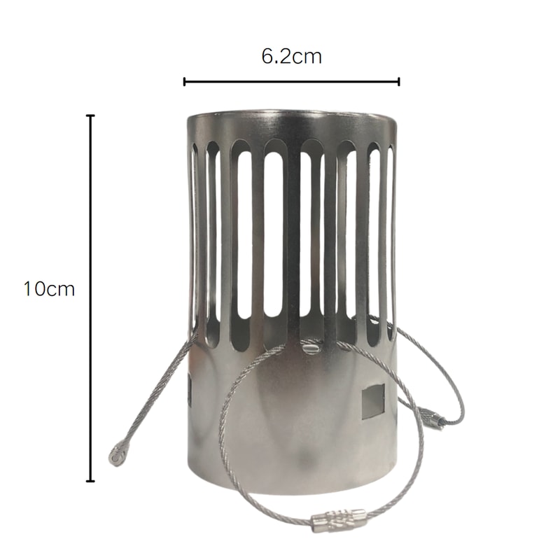Tent Stove Spark Arrestor Cap Stainless Steel Spark Arrester For Safe Chimney Venting 5