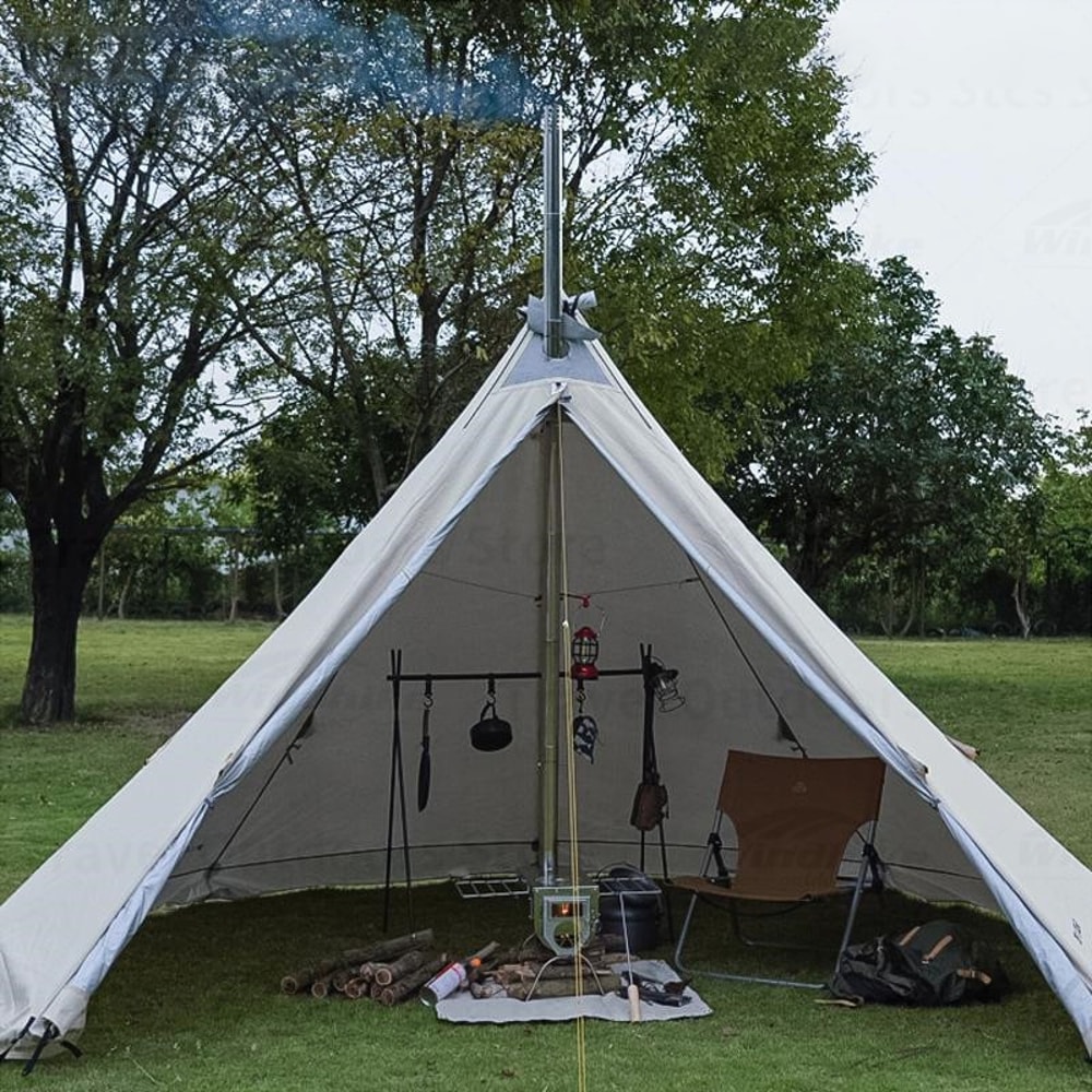 Tent Stove Spark Arrestor Cap Stainless Steel Spark Arrester For Safe Chimney Venting 1