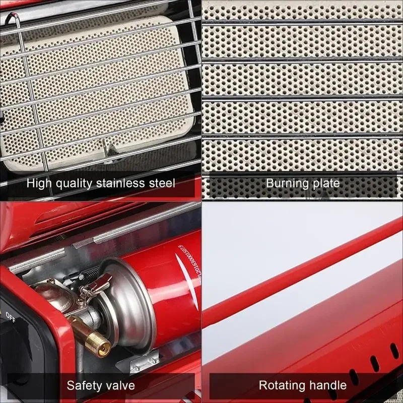 Portable Camping Gas Heater Stove For Outdoor Survival And Winter Camping 3