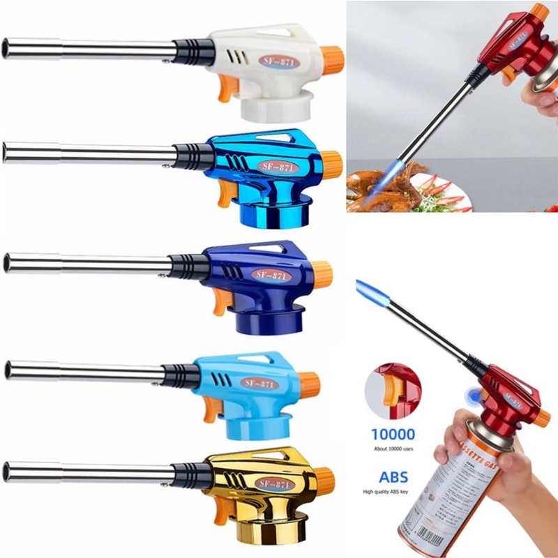 Adjustable Butane Blow Torch High Temperature Camping And BBQ Tool 3