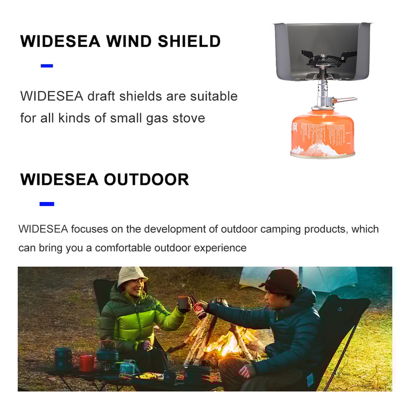Camping Stove Wind Shield Foldable Wind Guard For Outdoor Cooking 4