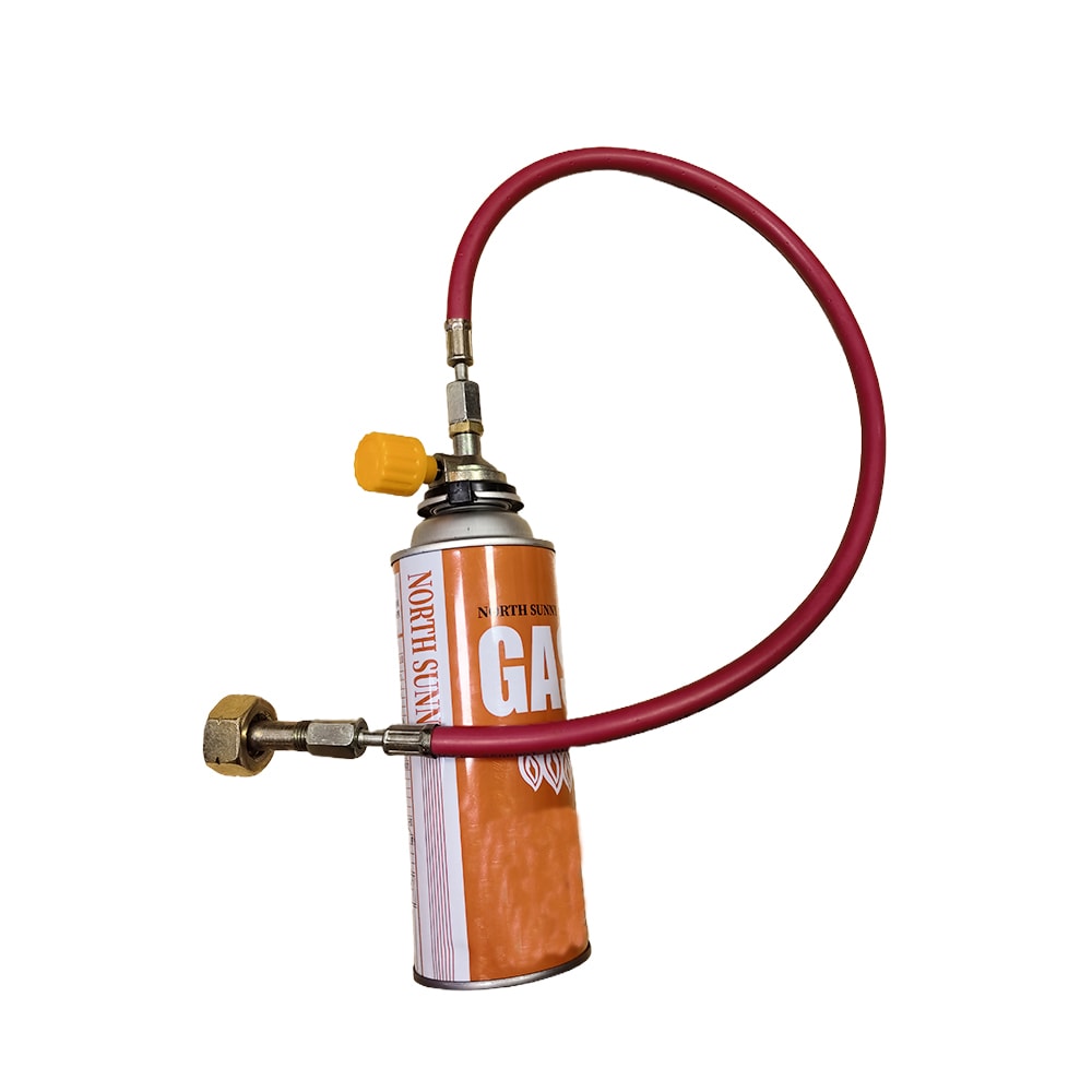 Leakproof Butane Gas Refill Adapter for Cassette Cylinders Portable Gas Filling Valve Connector