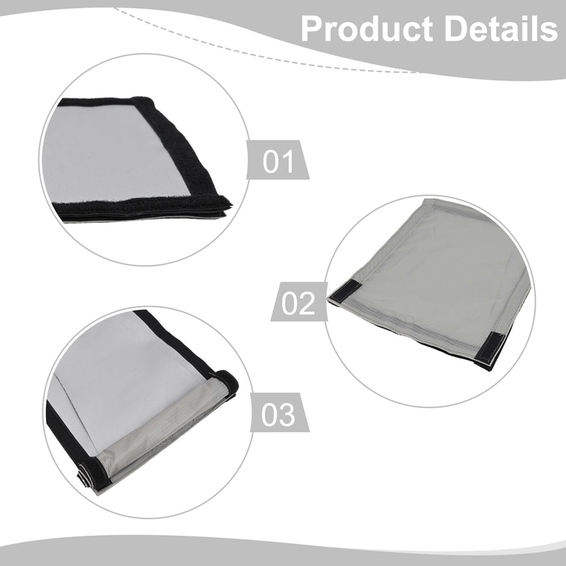 Fireproof Stove Jack Cloth For Camping Tent Heat Resistant Fiberglass Chimney Protector 5