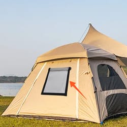 fireproof stove jack cloth for camping tent heat resistant fiberglass chimney protector