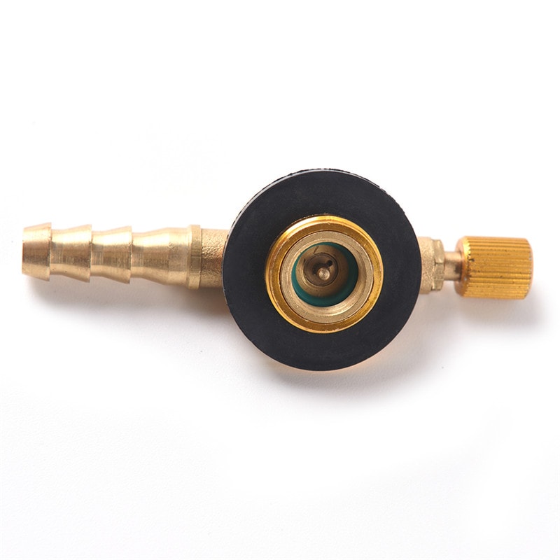 Camping Gas Stove Adapter Stainless Steel Valve Converter For Outdoor Cooking 1