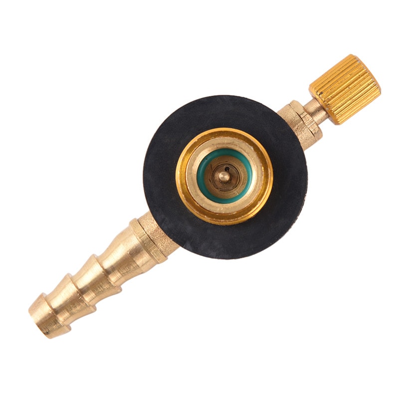 Camping Gas Stove Adapter Stainless Steel Valve Converter For Outdoor Cooking 4