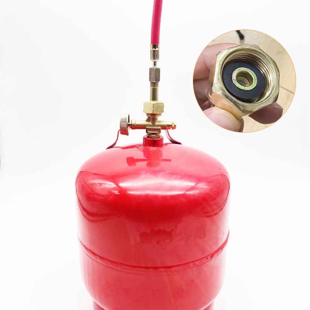 Durable LPG Refill Hose Kit Gas Cylinder Transfer Tube for Safe Stove Filling