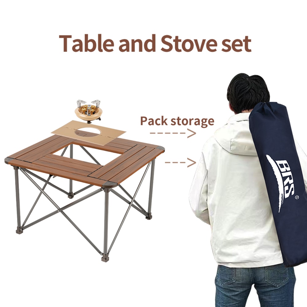 High Pressure Portable Camping Gas Stove Windproof Butane Burner With Piezo Ignition 2