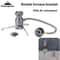 Portable Camping Stove Splitter Adapter With Tripod Support For Camping Gas Stove Adapter Dual Bur 3