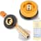 Camping Stove Adapter Kit with Converter & Butane Canister Refill Valve