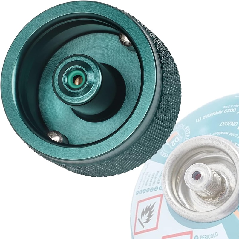 Universal Gas Cooker Adapter For Easy Clic Plus To Lindal Valve Conversion 0