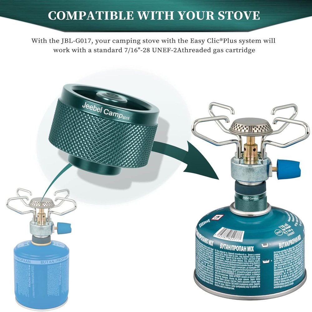 Universal Gas Cooker Adapter For Easy Clic Plus To Lindal Valve Conversion 4