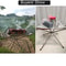 Portable Folding Fire Pit For Camping Stainless Steel Mesh Fire Stand 5