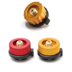 camping stove adapter aluminum gas converter for propane butane outdoor cooking