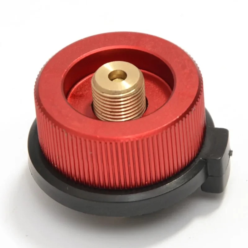 Camping Stove Adapter Aluminum Gas Converter For Propane Butane Outdoor Cooking 6