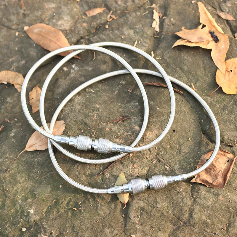 Steel Gas Tank Adapter Pipe With Extension Tube For Safe Fuel Transfer 1