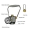 Stainless Steel Gas Cylinder Connector with Pressure Gauge Durable Propane Tank Adapter Valve