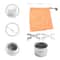 Ultralight Alcohol Stove With Cross Stand For Camping Cooking 2