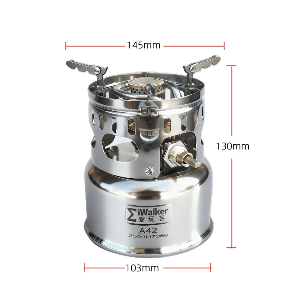 Professional Alcohol Stove Gasification Burner For Camping Coffee Brewing 2