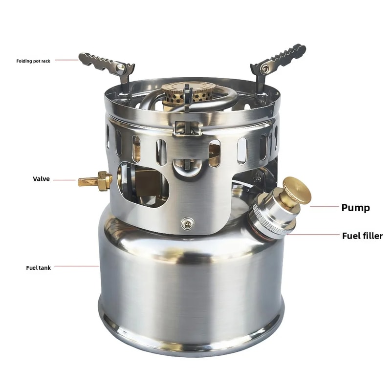 Professional Alcohol Stove Gasification Burner For Camping Coffee Brewing 0