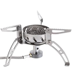 portable windproof camping gas stove outdoor hiking & picnic burner