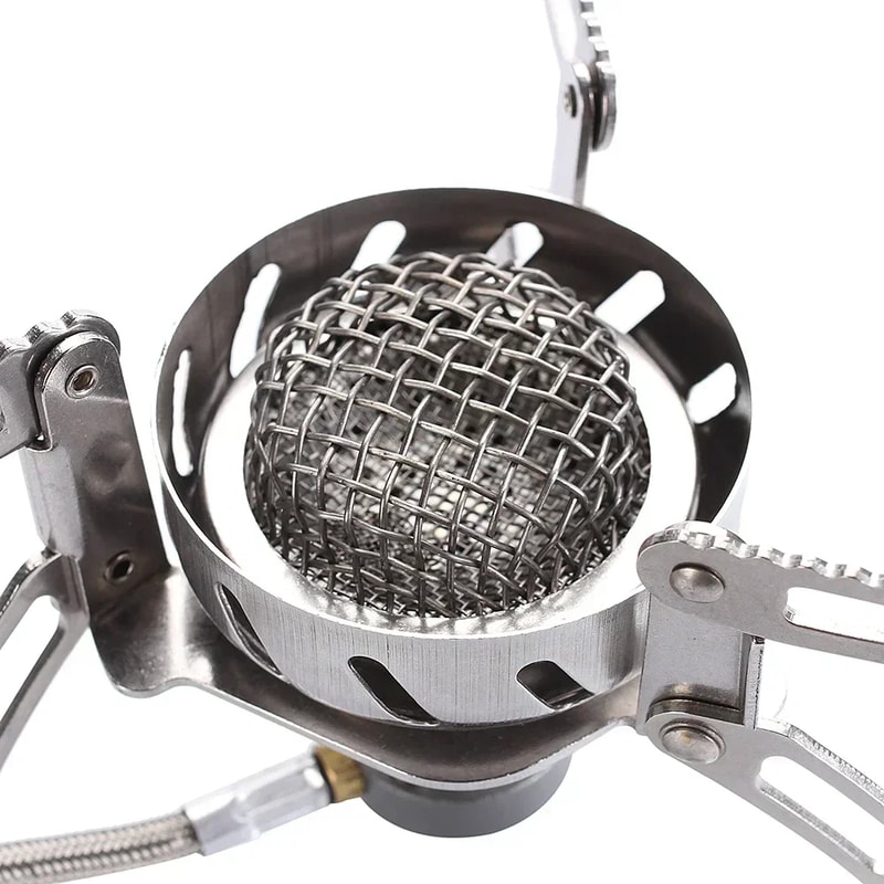 Portable Windproof Camping Gas Stove Outdoor Hiking Picnic Burner 1