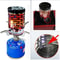 Mini Gas Heater Stove Stainless Steel Camping Warmer Cover 5