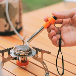 portable piezo igniter for camping stove & bbq fire starter