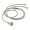 Portable Brass Camping Stove Gas Connector Hose For Dual Burner Setup 0