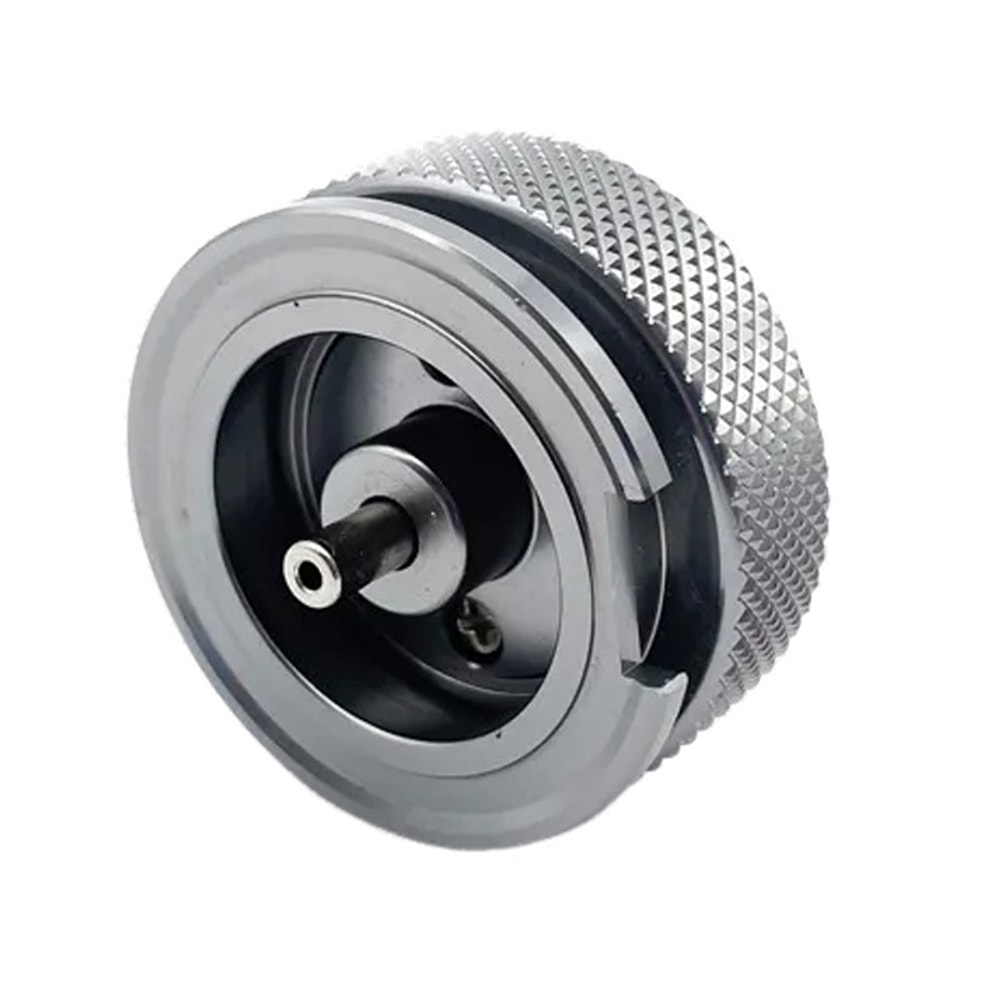 Flat Cylinder To Cartridge Gas Adapter Butane Torch Connector For Camping 3