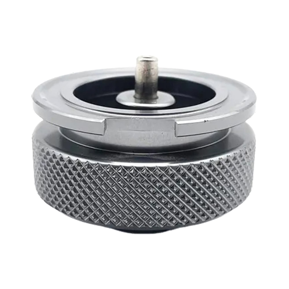 Flat Cylinder To Cartridge Gas Adapter Butane Torch Connector For Camping 6