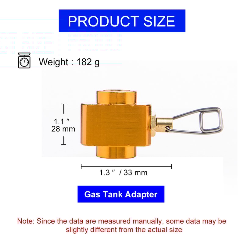 Portable Camping Stove Gas Refill Adapter For Butane Cylinder 1