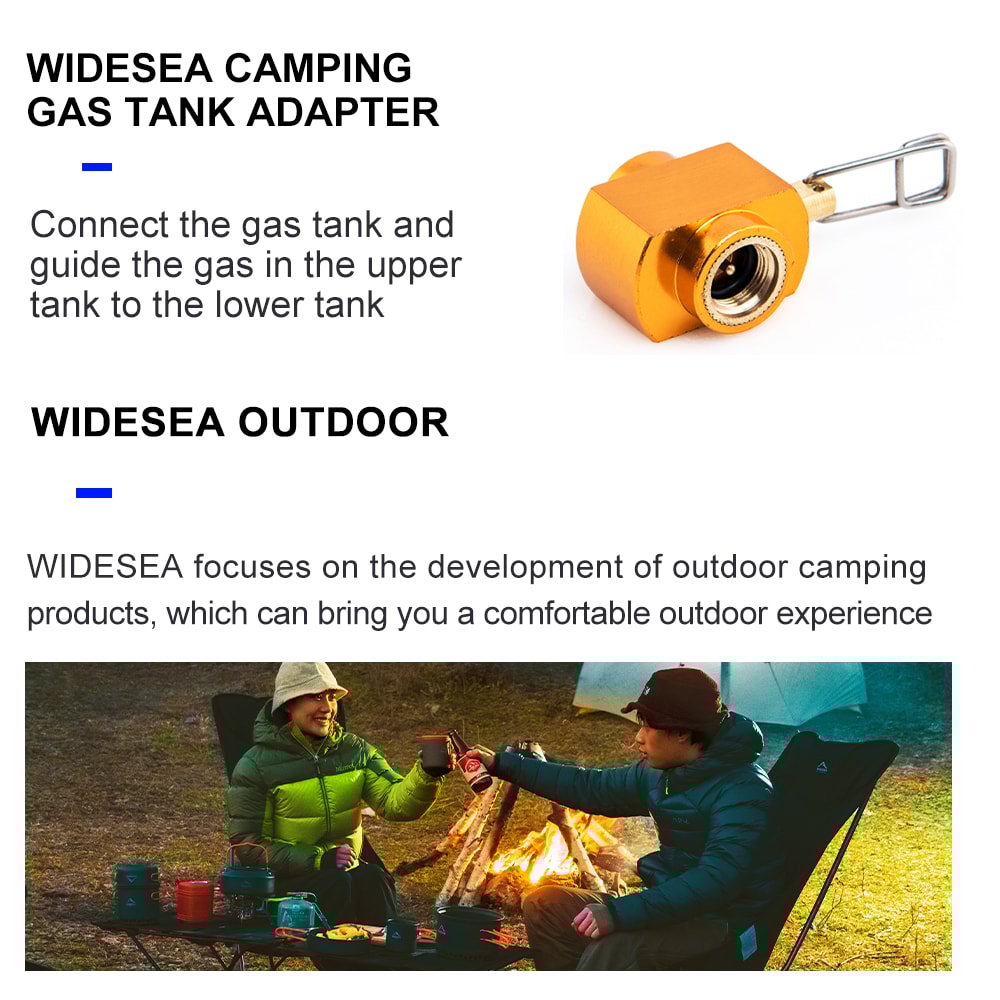 Portable Camping Stove Gas Refill Adapter For Butane Cylinder 3