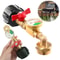 Propane Refill Adapter With Valve Pressure Gauge For Tanks 0
