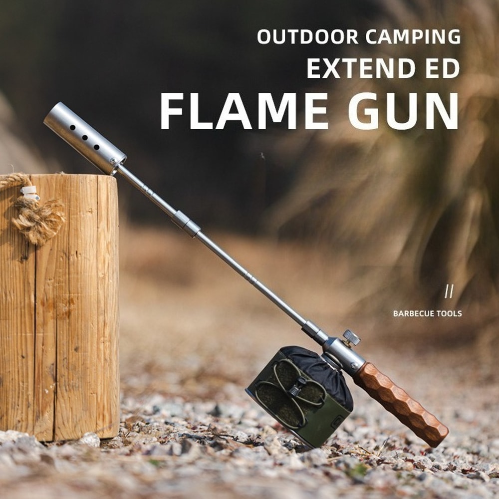 Portable Outdoor Charcoal Torch Fire Starter For Camping Barbecue 2